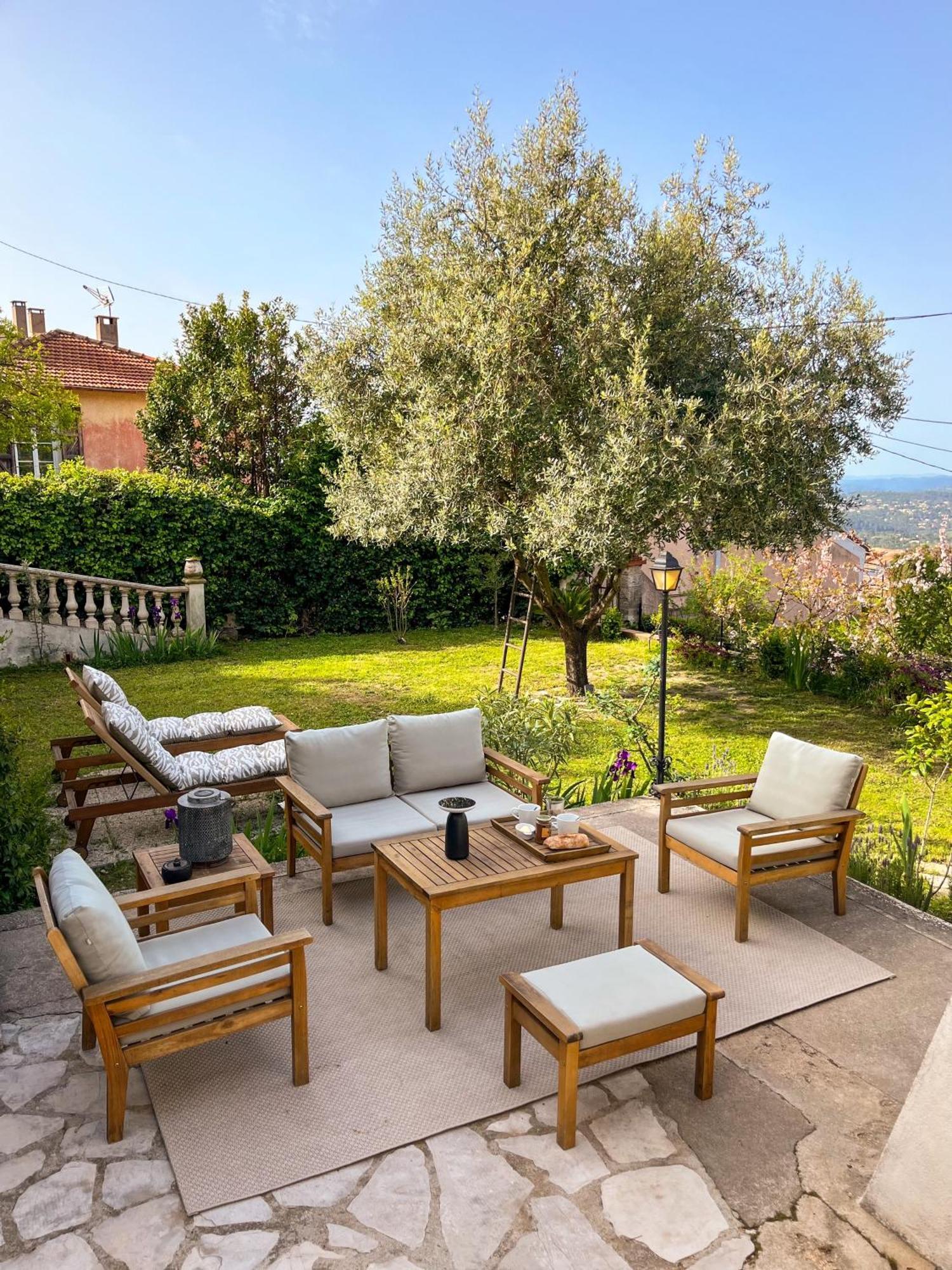 Bed and Breakfast La Thebaide Grasse Exterior foto
